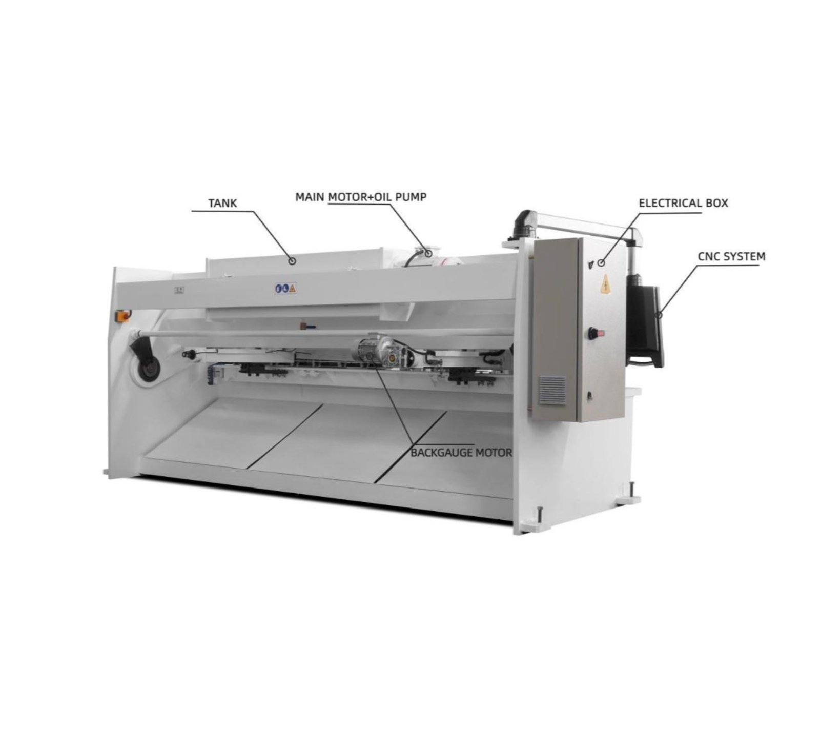 Hydraulic Swing Beam Shear