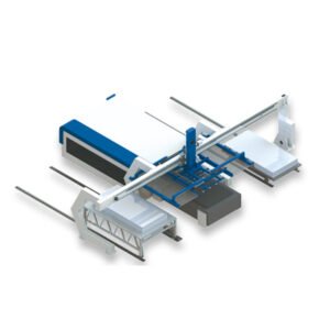 Loading and unloading of TBH series single truss laser cutting machine